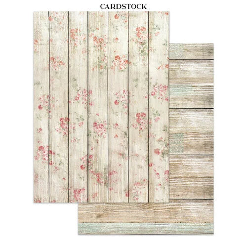 Stamperia - House Of Roses - Junk Journal - Stickers, Cut-Outs, and Backgrounds
