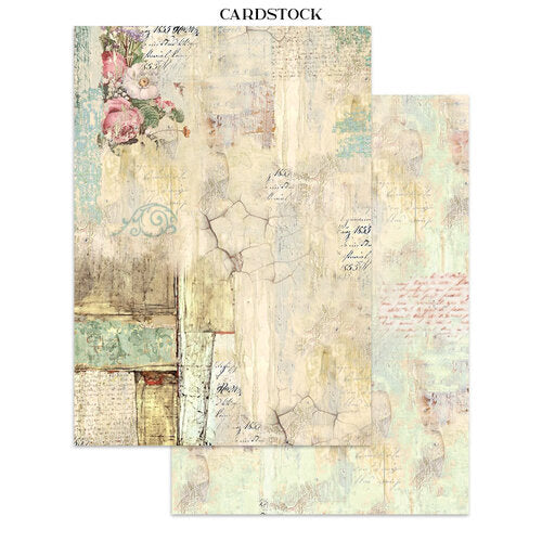 Stamperia - Wonderland - Junk Journal - Stickers, Cut-Outs, and Backgrounds