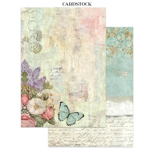 Stamperia - Wonderland - Junk Journal - Stickers, Cut-Outs, and Backgrounds