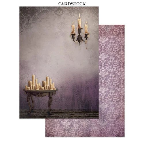 Stamperia - Halloween Collection - Junk Journal - Stickers, Cut-Outs, and Backgrounds