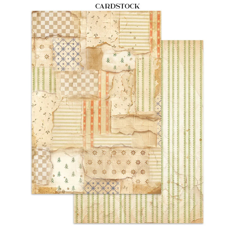 Stamperia - Silent Night - Junk Journal - Stickers, Cut-Outs, and Backgrounds