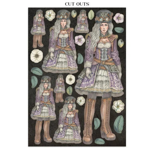 Stamperia - Gardens Of Time - Junk Journal - Focus Points