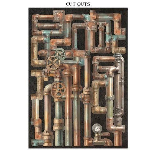 Stamperia - Gardens Of Time - Junk Journal - Focus Points