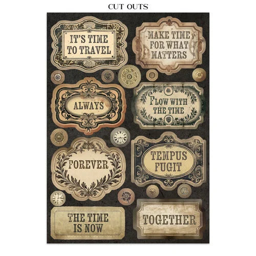 Stamperia - Gardens Of Time - Junk Journal - Focus Points