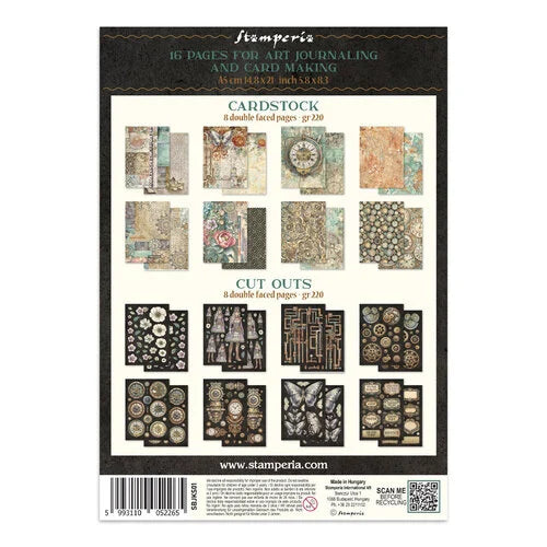 Stamperia - Gardens Of Time - Junk Journal - Focus Points