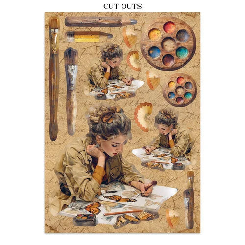 Stamperia - All Around - Junk Journal - Focus Points