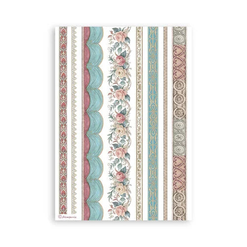 Stamperia - Venice City of Art Collection - Washi Pad - 8 Sheets