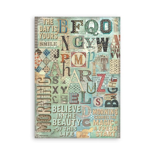 Stamperia - Furry Friends - Washi Pad - 8 Sheets