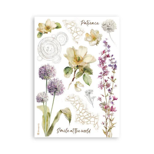 Stamperia - All Around - Washi Pad - 8 Sheets