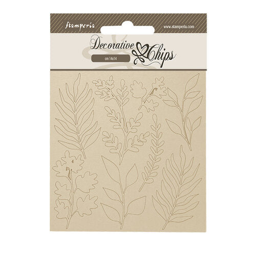 Stamperia - Forest Collection - Decorative Chips - Leaves