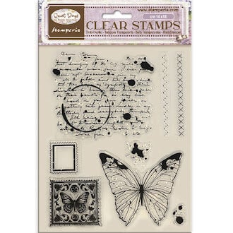 Stamperia - Quiet Days - Acrylic Stamps - Butterfly