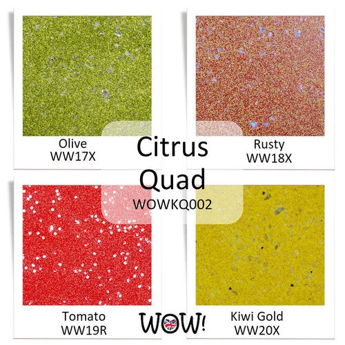 WOW! - Quad Collection - Embossing Powder - Citrus