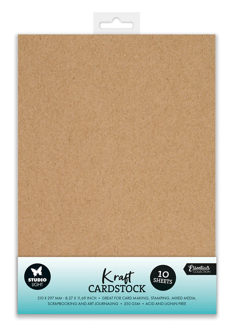 Studio Light - Paper Set - Kraft Cardstock 250 gsm