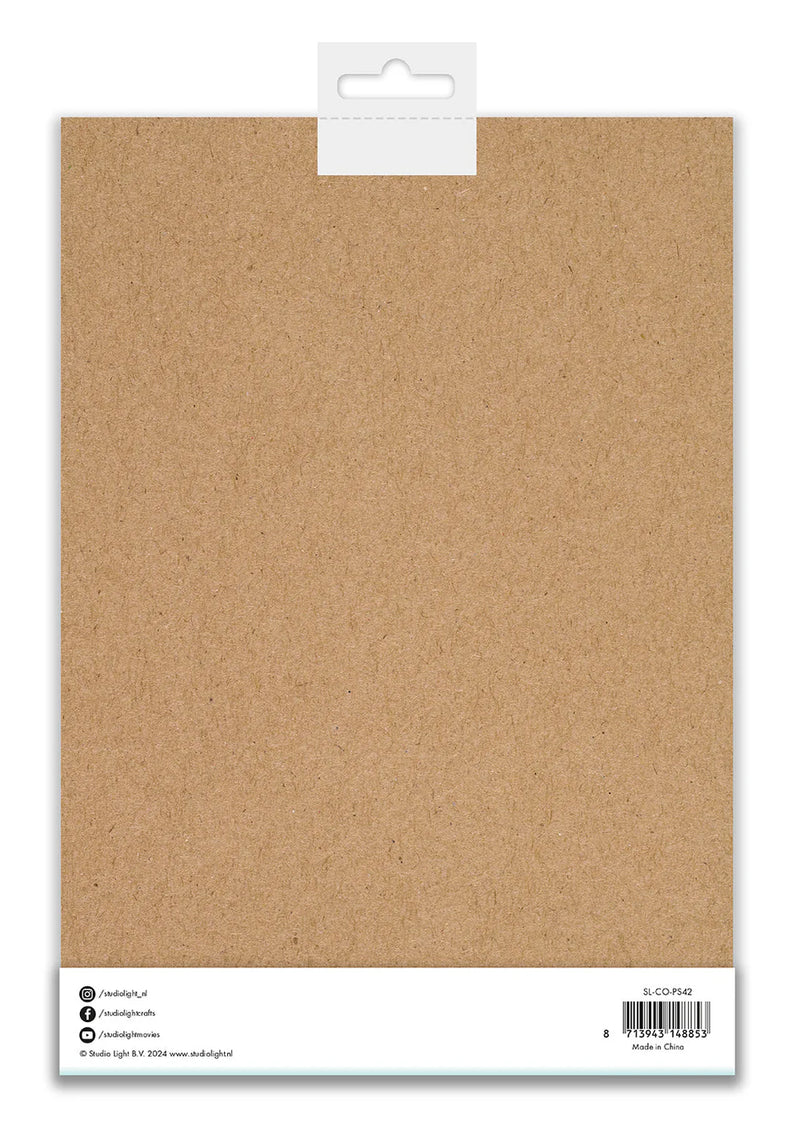 Studio Light - Paper Set - Kraft Cardstock 250 gsm