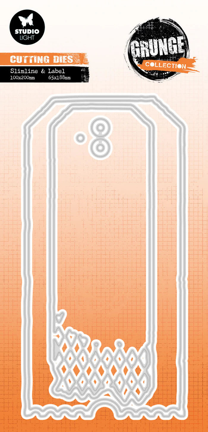 Studio Light - Cutting Die Tag Shapes Grunge Collection
