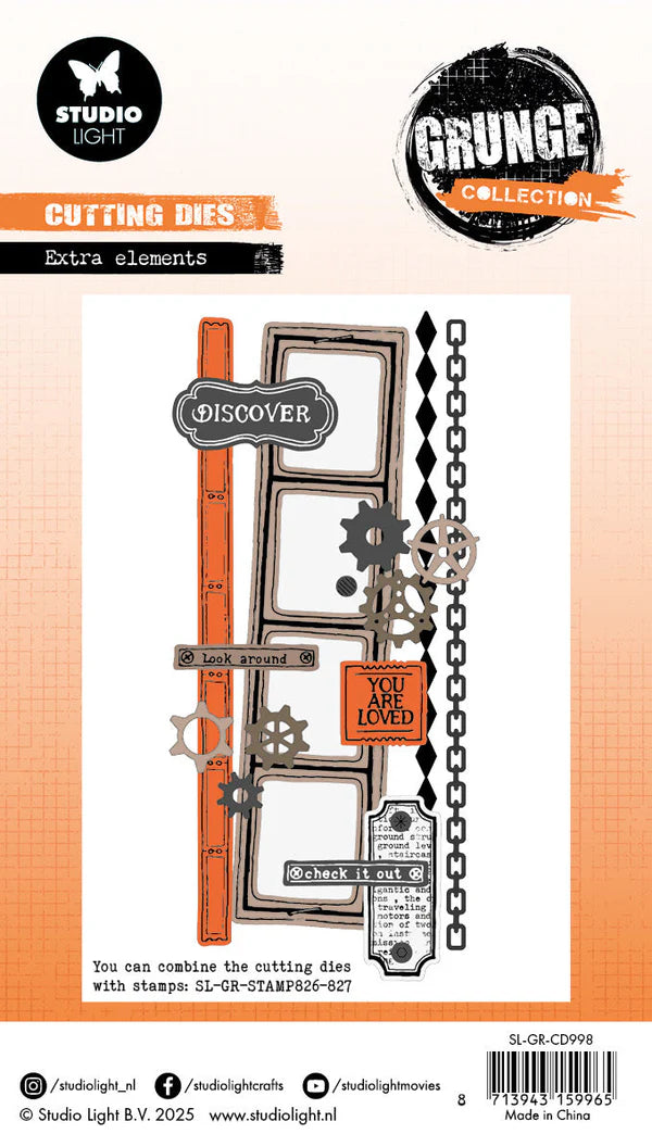 Studio Light - Cutting Die Extra Elements Grunge Collection