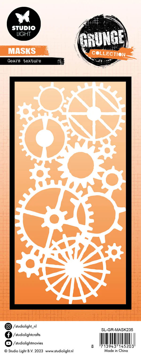 Studio Light - Mask Gears Texture Grunge Collection