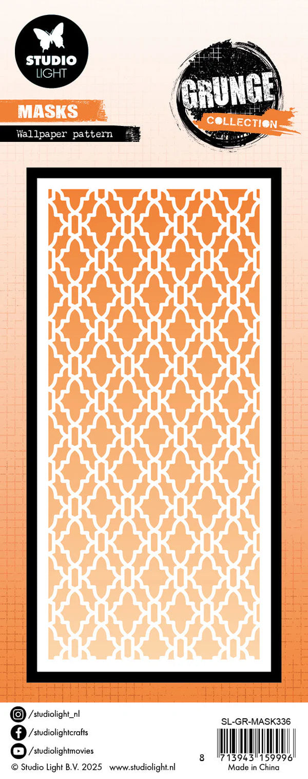 Studio Light - Mask Wallpaper Pattern Grunge Collection