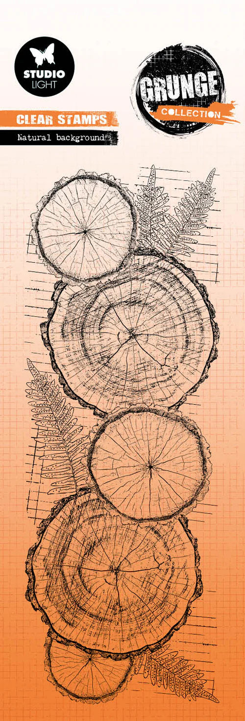 Studio Light - Clear Stamp Natural Background Grunge Collection 1 PC