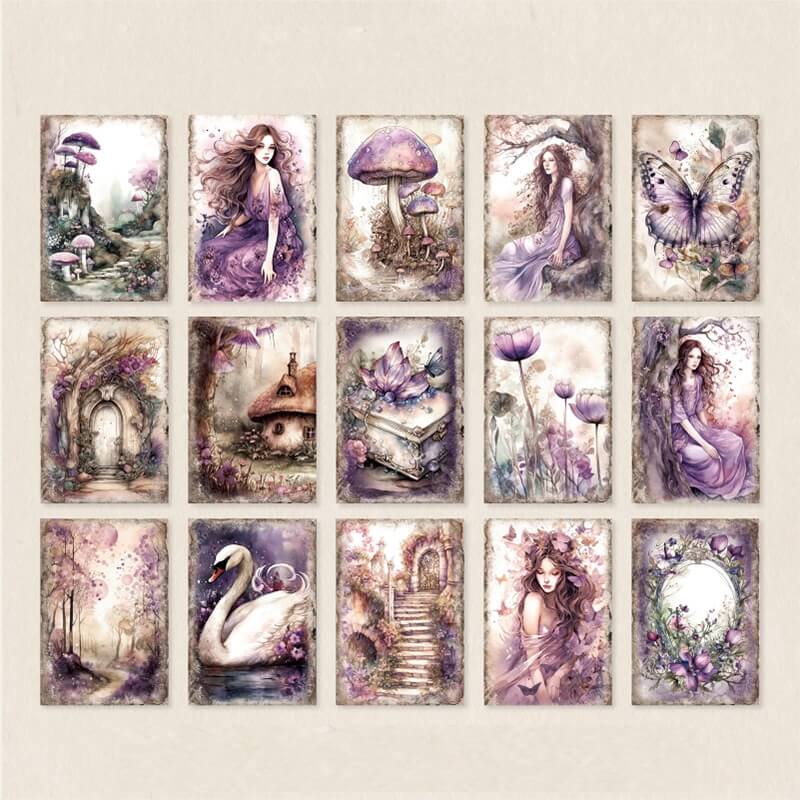 Vintage Dream Forest Paper Pack