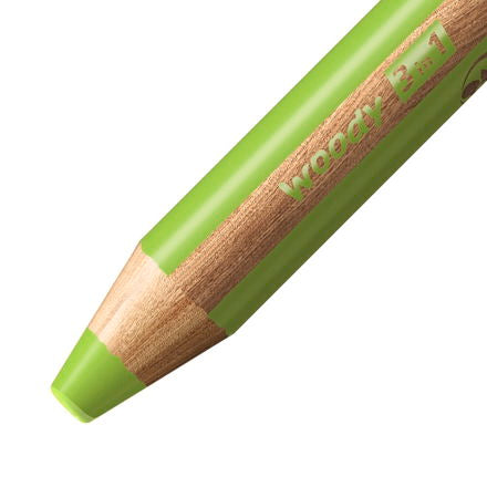 Stabilo - Woody 3 in 1 Pencil - Leaf Green