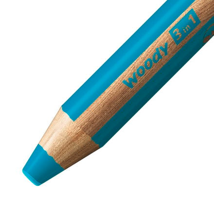 Stabilo - Woody 3 in 1 Pencil - Turquoise