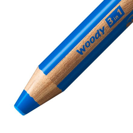 Stabilo - Woody 3 in 1 Pencil - Blue