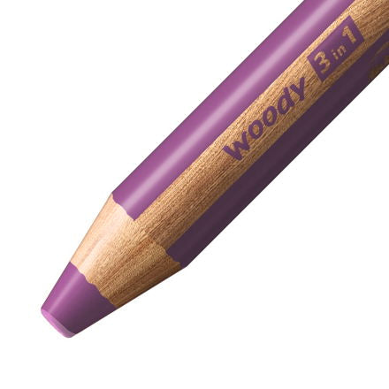 Stabilo - Woody 3 in 1 Pencil - Lilac