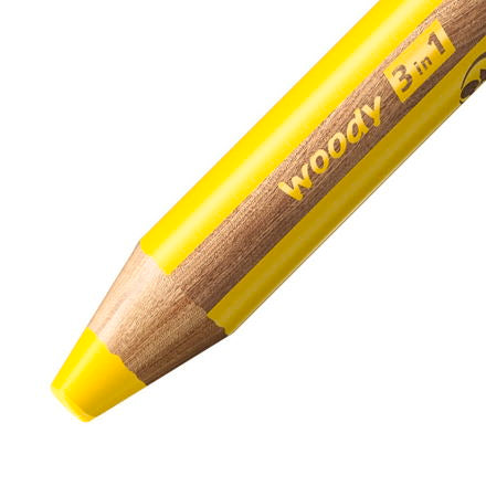 Stabilo - Woody 3 in 1 Pencil - Yellow