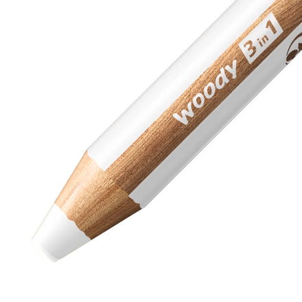 Stabilo - Woody 3 in 1 Pencil - White
