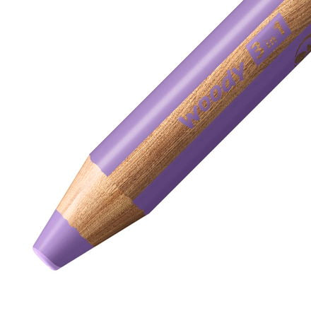 Stabilo - Woody 3 in 1 Pencil - Pastel Lilac