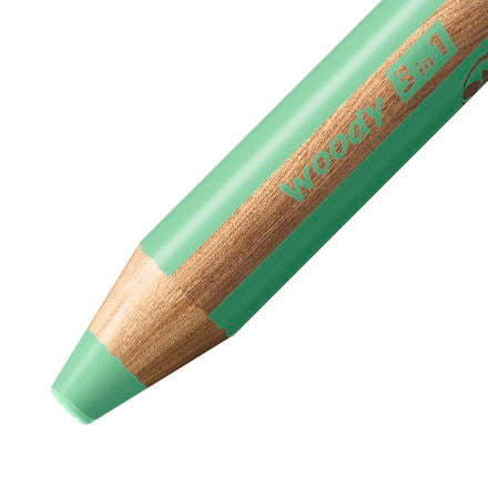 Stabilo - Woody 3 in 1 Pencil - Pastel Green
