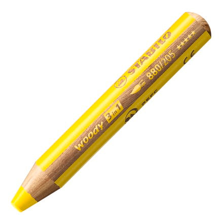 Stabilo - Woody 3 in 1 Pencil - Yellow