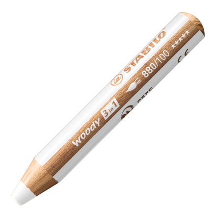 Stabilo - Woody 3 in 1 Pencil - White