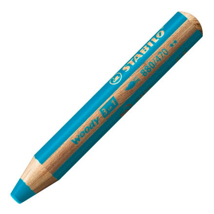 Stabilo - Woody 3 in 1 Pencil - Turquoise