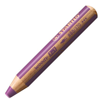 Stabilo - Woody 3 in 1 Pencil - Lilac
