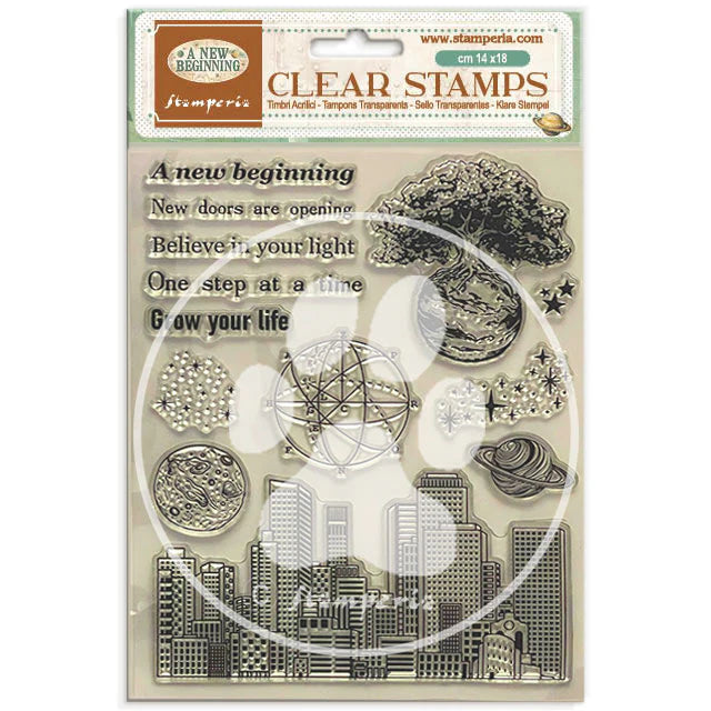 Stamperia - A New Beginning - Acrylic Stamps