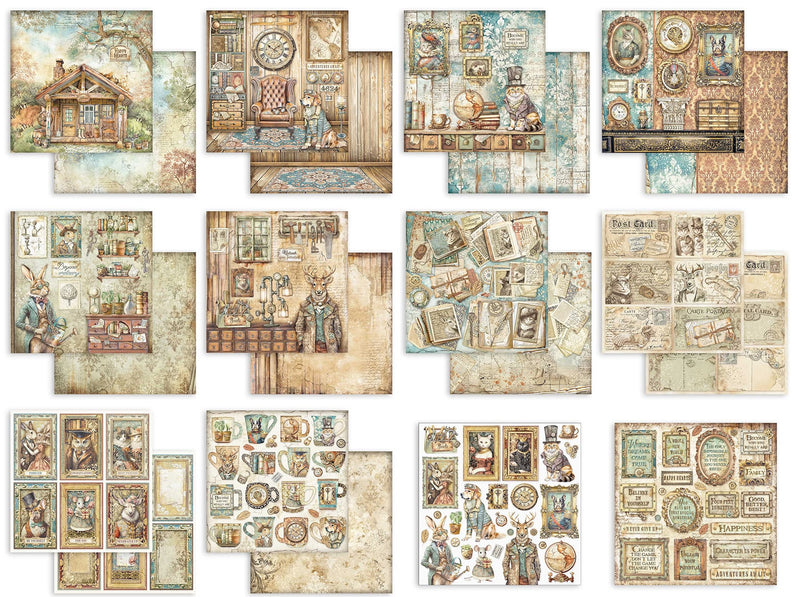 Stamperia - Alterego - 12x12 Paper Pad