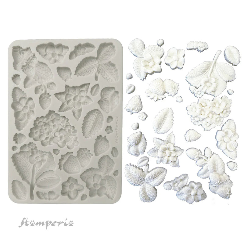 Stamperia - Hidden Grove Collection - Moulds - Strawberries