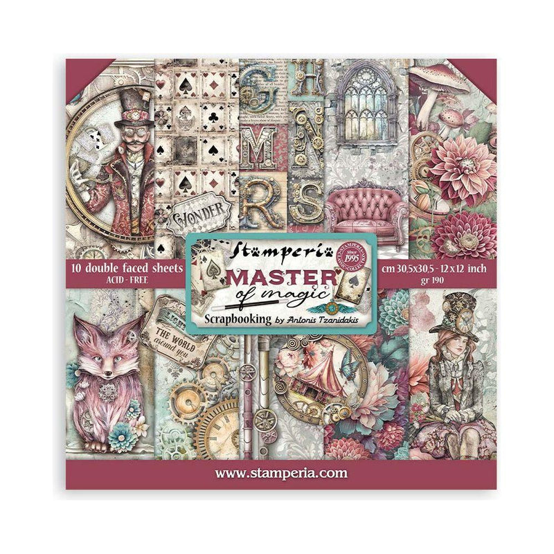 Stamperia - Master Of Magic Collection - 12 x 12 Paper Pad
