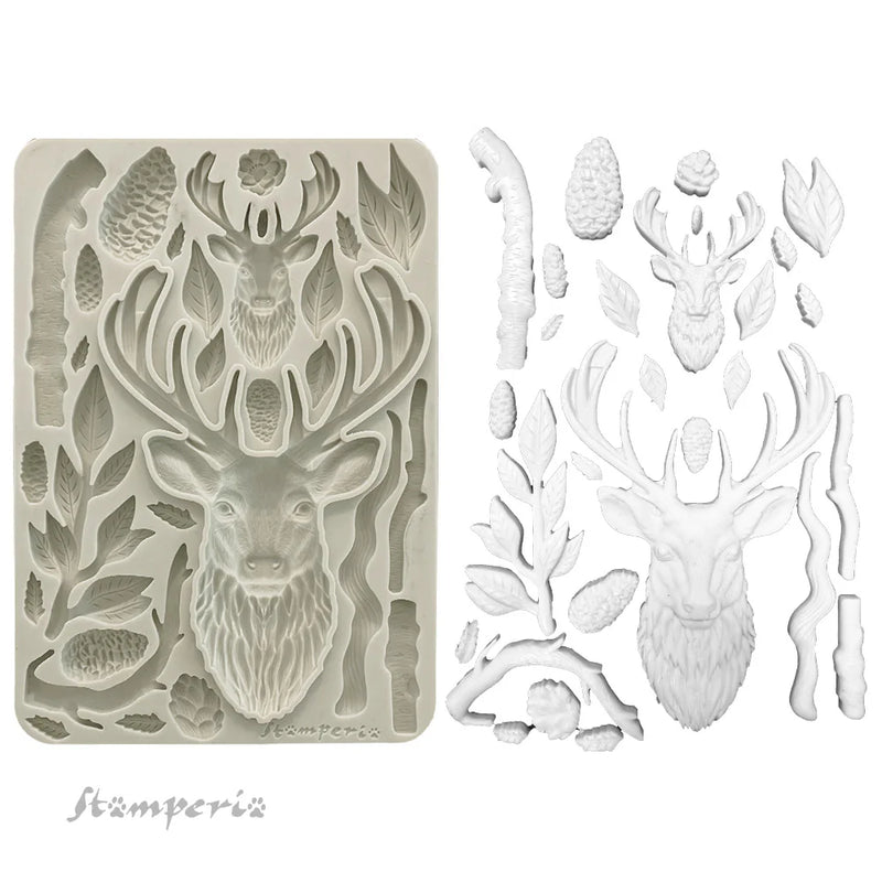 Stamperia - The Owl's House - Moulds - Deer