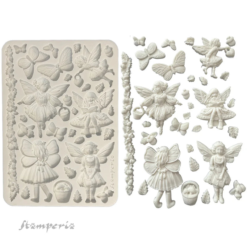Stamperia - Whispering Woods - Moulds - Fairies