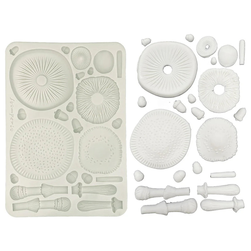 Stamperia - Whispering Woods - Moulds - Mushrooms 3D