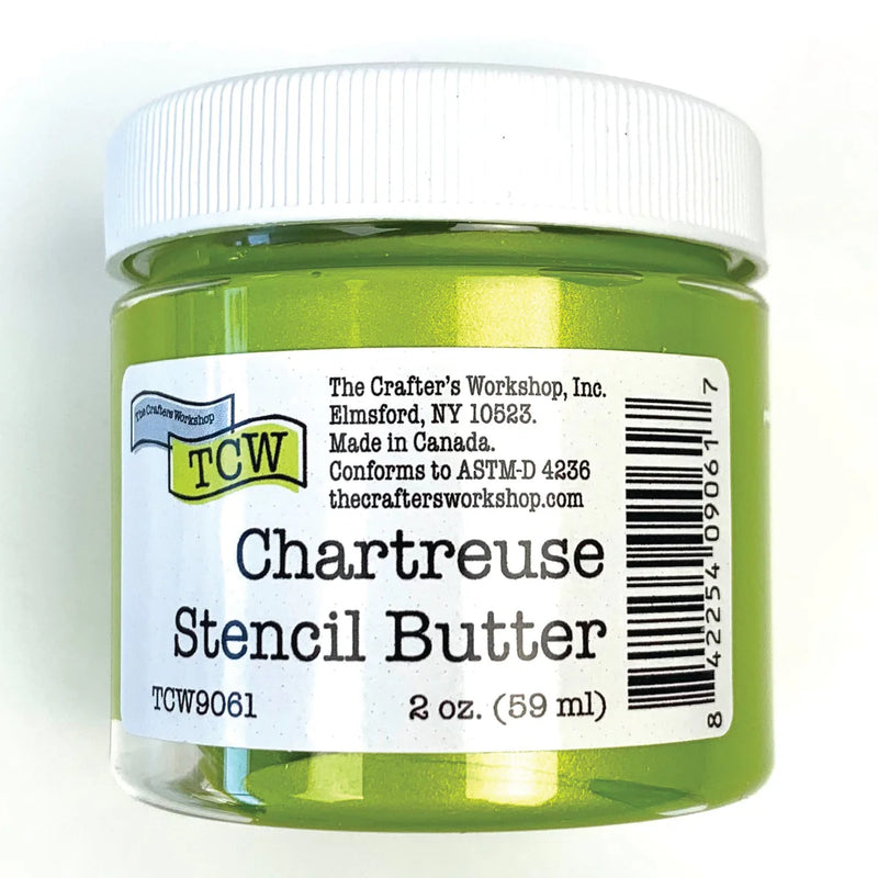 The Crafter's Workshop - Stencil Butter - Chartreuse