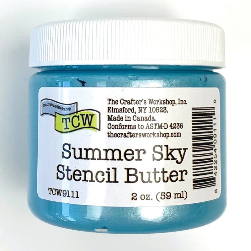The Crafter's Workshop - Stencil Butter - Summer Sky