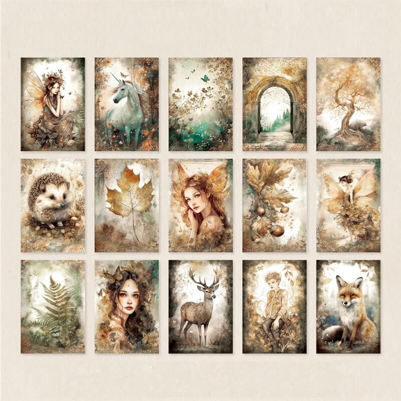 Vintage Dream Forest Paper Pack