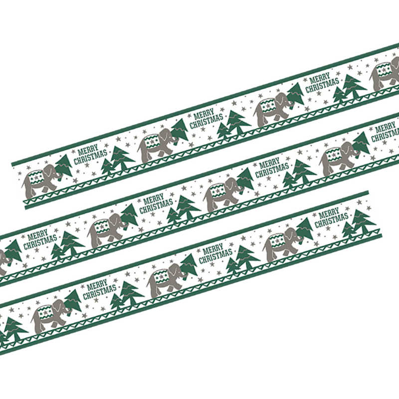 Laughing Elephant - Christmas Elephant - Decorative Tape