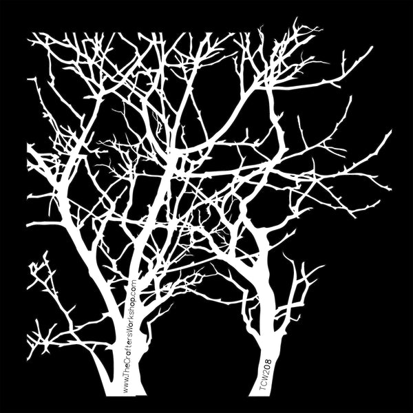 The Crafter's Workshop - 12 x 12 Stencils - Branches