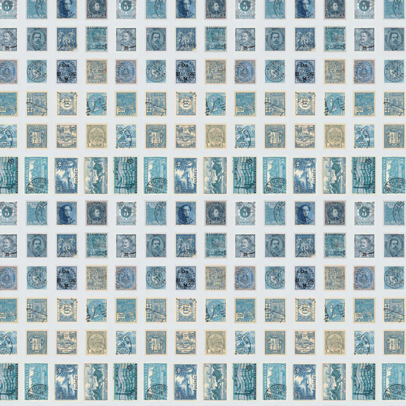 Tim Holtz - Idea-ology - Palette Collection - 8 x 8 Paper Pack - Blue