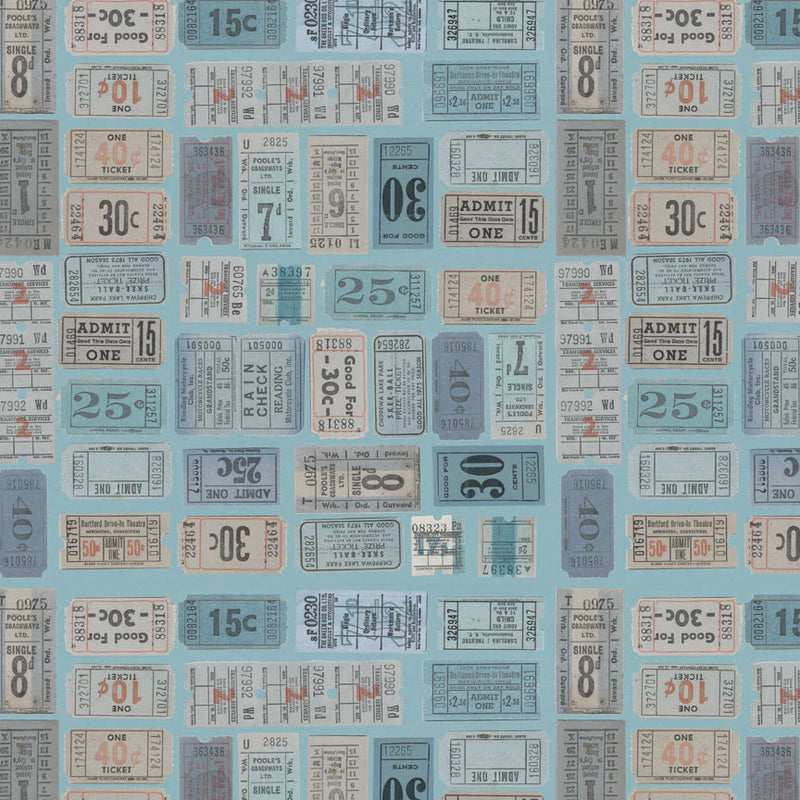 Tim Holtz - Idea-ology - Palette Collection - 8 x 8 Paper Pack - Blue